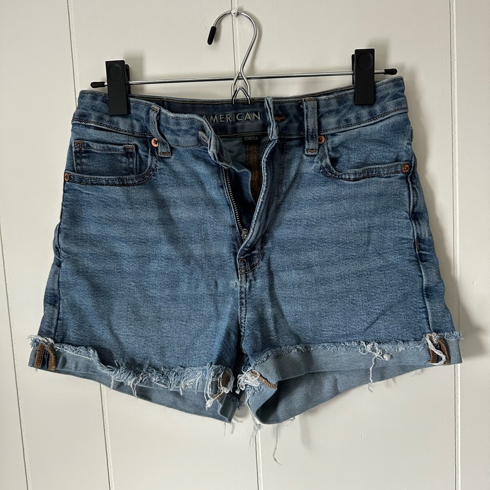 American Eagle Distressed Denim Shorts